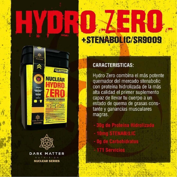 Nuclear Hydro Zero | Quemador de Grasa + Stenabolic 0 Carbs 171 Servicios