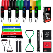 Set 19 Ligas de Resistencia Tubulares + 5 Mini Bandas