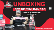 Set de Mini Bandas Para Pierna y Glúteos Bold Tribe