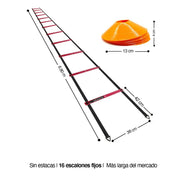 Escalera de Agilidad X-Ladder - Única con 16 Escalones