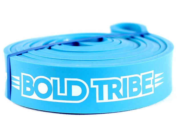 Pack 3 ligas de resistencia Bold Tribe #3 Azul Light con 7 bonos incluidos