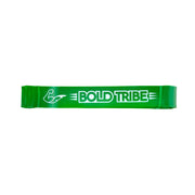 Pack 3 ligas de resistencia Bold Tribe #4 verdes con 7 bonos incluidos
